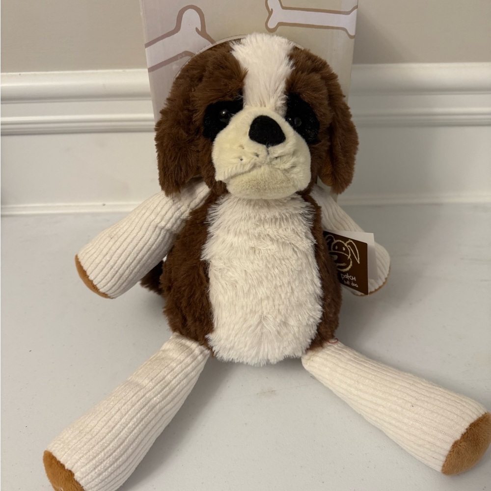 Scentsy Buddy Patch 
Brown and White Plush Toy